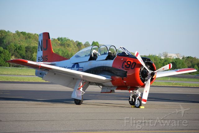 North American Trojan — - In town for T-28 Formation Flying Training Clinic - 4/11/10