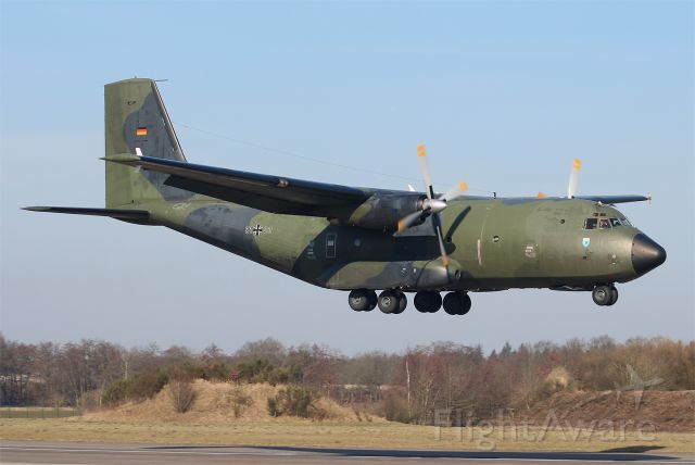 TRANSALL C-160 (N5103) - 5103 seen here whilst landing at Wittmund