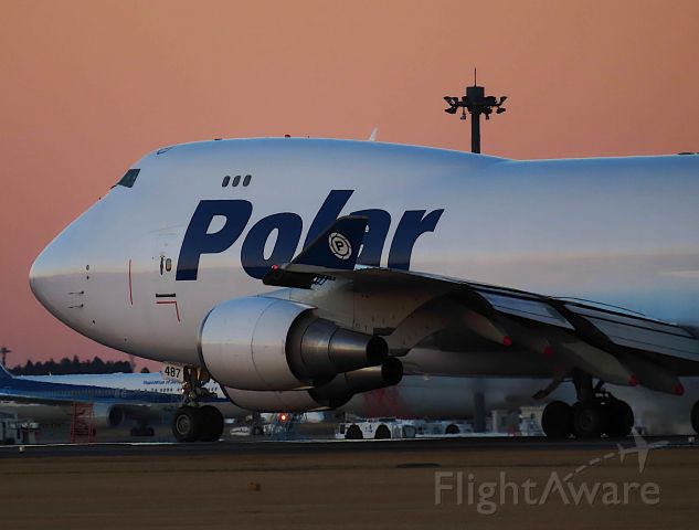 Boeing 747-400 (N487MC) - I took this picture on Dec 30, 2018.br /PO962/30Dec