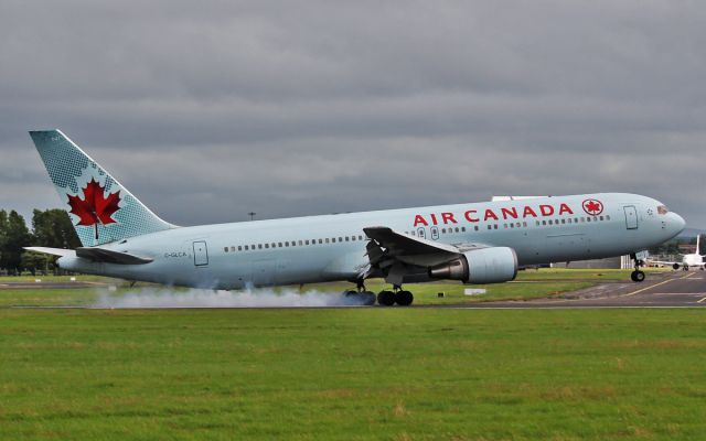 C-GLCA — - air canada 767-3 c-glca landing at shannon for a fuel stop while enroute from tel-aviv to toronto 14/7/14.
