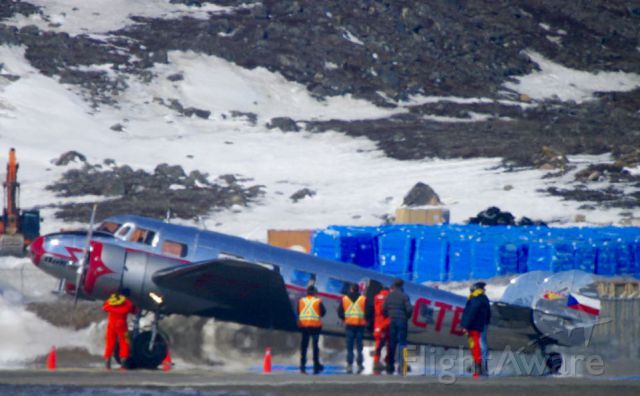 Lockheed L-10 Electra (N241M) - Beautiful Day in #Iqaluit, Nunavut Landed for Fuel