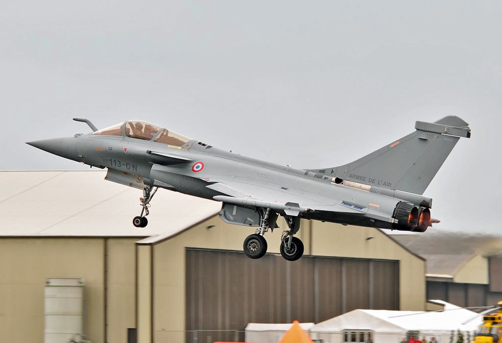 N113GN — - French air Force Dassault Rafale C at 2012 RIAT