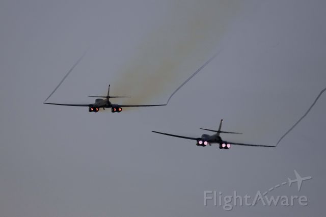Rockwell Lancer — - The hit of the day for me at Airshow London Skydrive considering I’ve never seen more than one B-1B at the same time in my lifetime, let alone in low-light conditions. I wish they’d have made more than one pass but at least they made a pass (27 Aug 2021).