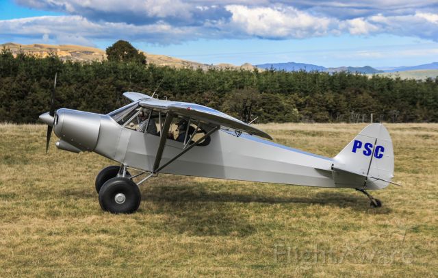 Piper L-21 Super Cub (ZK-PSC) - Mt Lyford, South Island, NZ