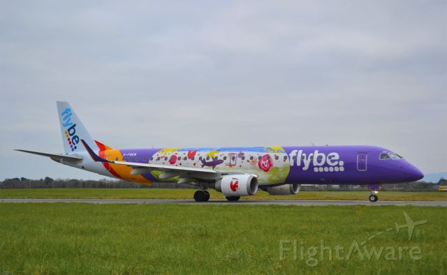 Embraer 170/175 (G-FBEM) - Takiing for dep in the new kids and teens livery 