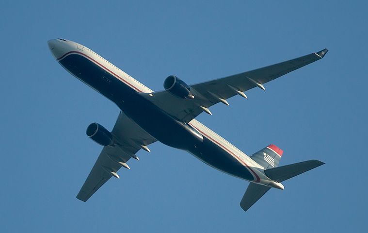 Airbus A330-300 — - Climbing out over Charlotte at around 7pm on to Heathrow AWE 730