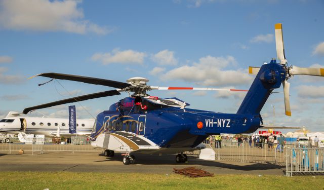Sikorsky Helibus (VH-NYZ) - Such a big chopper! On show at Avalon 2015