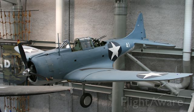 Douglas A-24 Dauntless — - SBD Dauntless at the National World War II Museum in New Orleans.