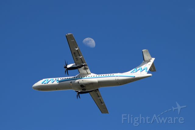 ATR ATR-72 (XA-UYM) - Amazing afternoon when did Aeromar ATR72, depart from Mexico City airport from 05L runway. 