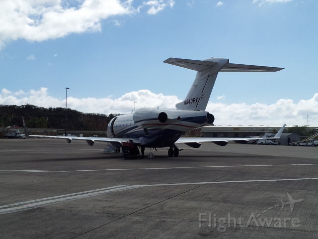 Bombardier Challenger 300 (N540FX) - On the flight line @ Cyril E. King Airport, St. Thomas, U.S.V.I.
