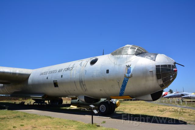 — — - One of the last remaining B36s on display at Castle AFB CA