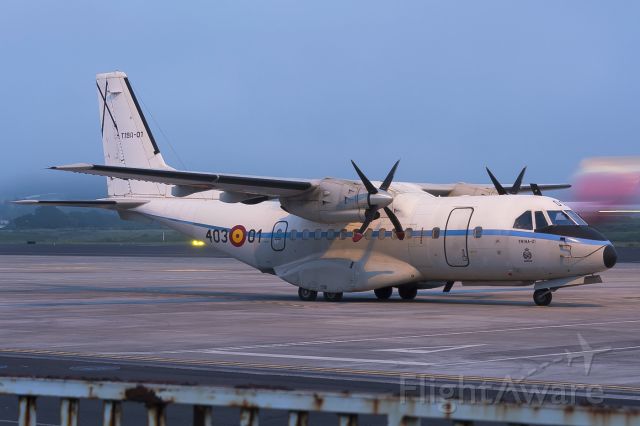 Casa Persuader (CN-235) (T19A01) - Tenerife Nortebr /21/06/2016br /br /Specialized aircraft to meet the needs of the air force in the field of cartography, aerial photography, inspection/calibration of navaids and graphic arts.