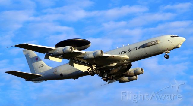 Boeing E-3F Sentry (LXN90447) - Touch and go