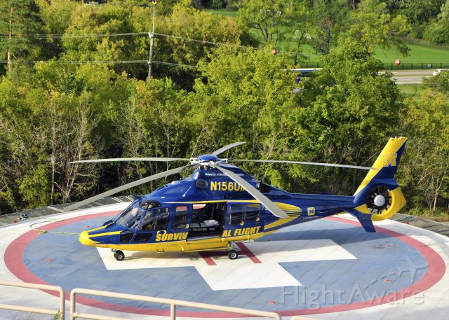 Eurocopter EC-155 (N156UM) - University of Michigan Health System Eurocopter EC-155B-1 N156UM in Ann Arbor University Hospital helipad
