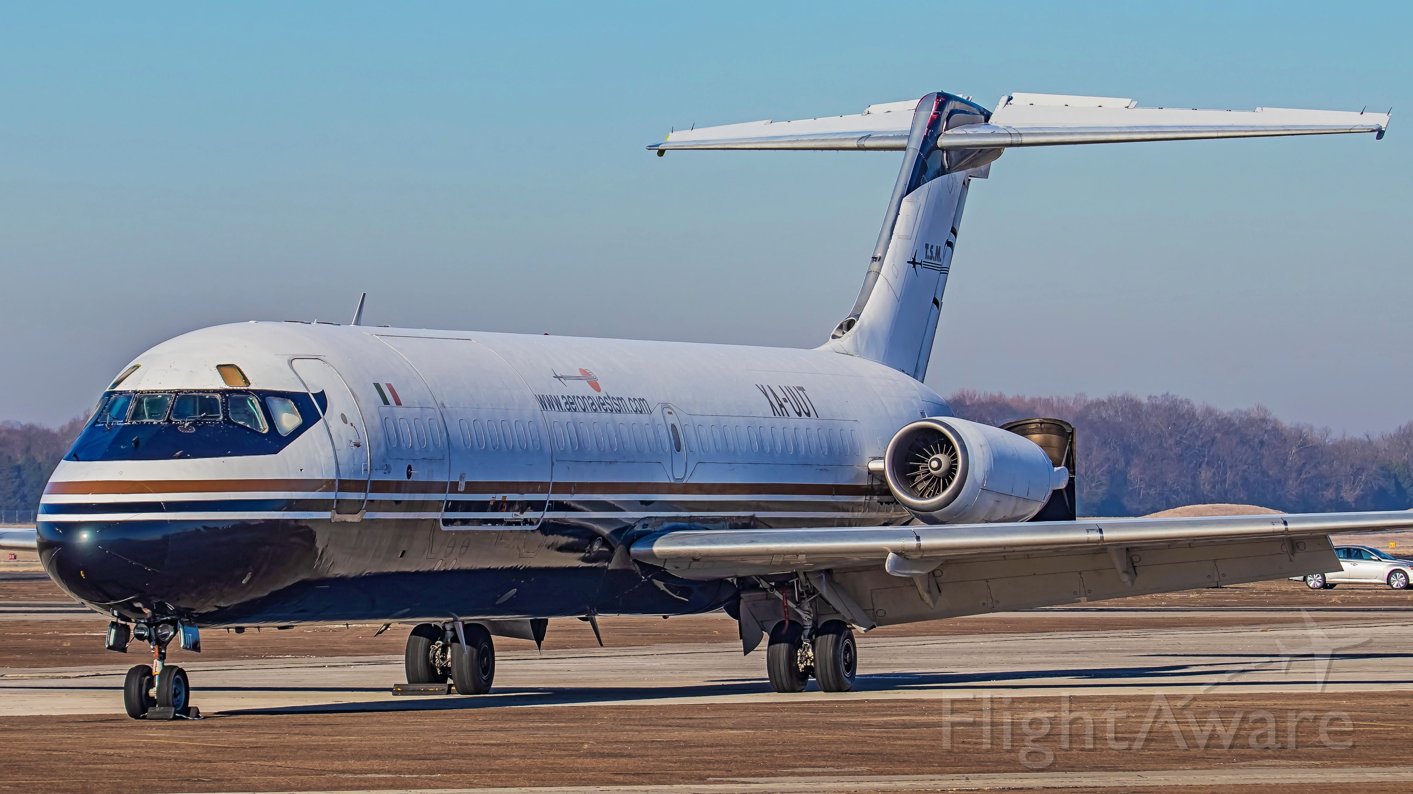 McDonnell Douglas DC-9-30 (XA-UUT) - December 11, 2018, Smyrna, TN -- This frost-covered DC-9-32F is parked at the east cargo ramp.
