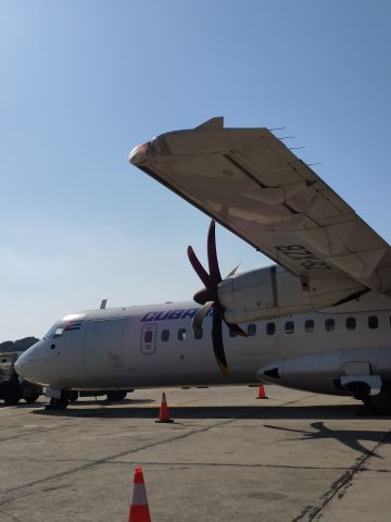 ATR ATR-72 (ZS-XZB) - Vuelo CU881 el 9/Oct/2019.