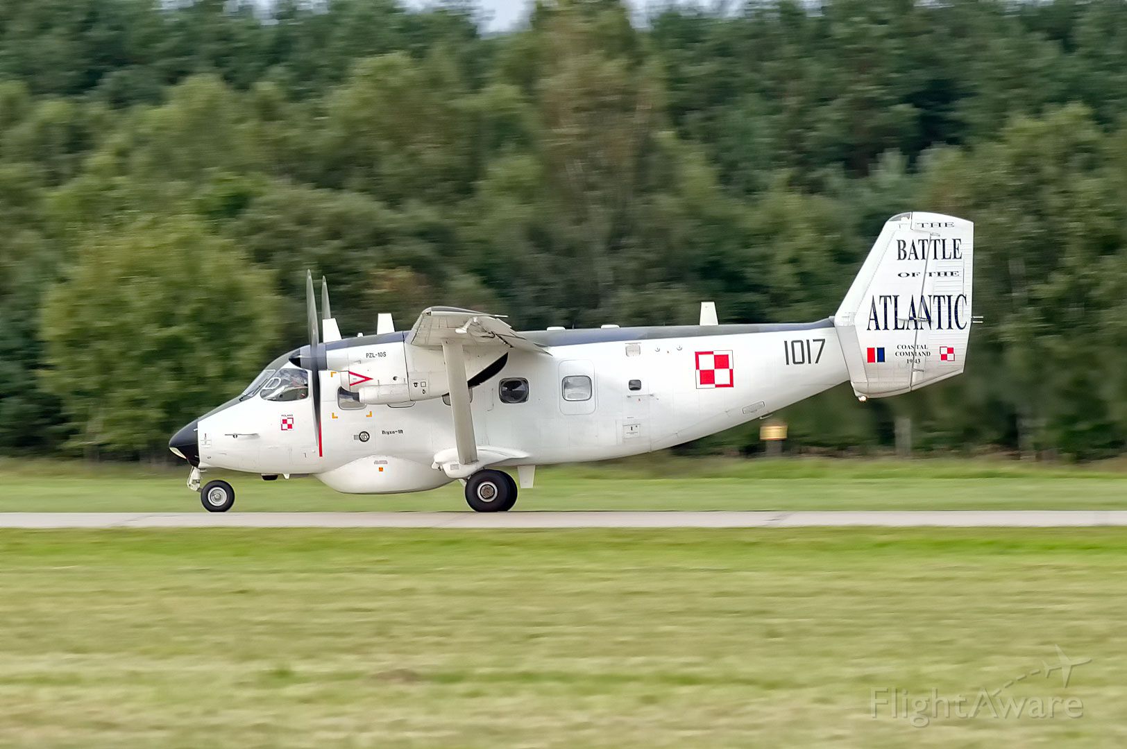 PZL-MIELEC Skytruck (N1017) - Shoot taken at Miroslawiec Airbase in Central Poland , september 2016. Plane M-28 "Bryza" is modernised AN-24 by Polish manufacturer PZL Mielec and American UTC. On this foto u will see the painting in tribute to the , 304 Polish Bombing RAF Squadron taking fights in the Battle of Atlantic and Channel La Manche Offensive during WW II. R.I.P. Polish Brave Pilots.