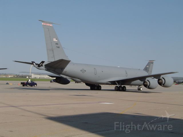 Boeing C-135FR Stratotanker (57-1461) - KC-135R stationed out of Nebraska ANG Base, Lincoln, NE (KLNK). While working the ramp as USAF SF in 2006.