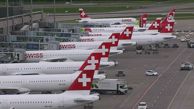 — — - Tail line up at Zurich