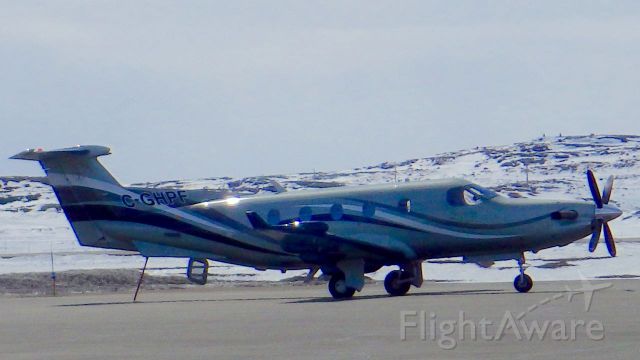 Pilatus PC-12 (C-GHPF) - Nice Sunny Day in Iqaluit, Nunavut