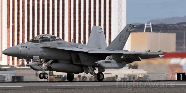 McDonnell Douglas FA-18 Hornet (16-6932) - United States Navy Boeing E/A-18G Growler (166932)br /United States Navy Reserves ----> VAQ 209 (Electronic Attack Squadron Two Oh Nine) "Star Warriors"br /Call Sign: "Vader" {This aircraft was "Vader One Four")br /Home Station: NAS Whidbey Island, OR (<<-incorrect state ... should be -->) WA (Thanks to Wayne Beardsley for identifying the error)br /br /A flight of four E/A-18G Growlers paid a brief visit to RNO yesterday (Apr 16, 2021).