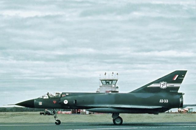 IAI Dagger (A333) - Dassault GAF Mirage IIIO A3-33 RAAF 77 sqn RAAF Pearce (YPEA) early 1970s.