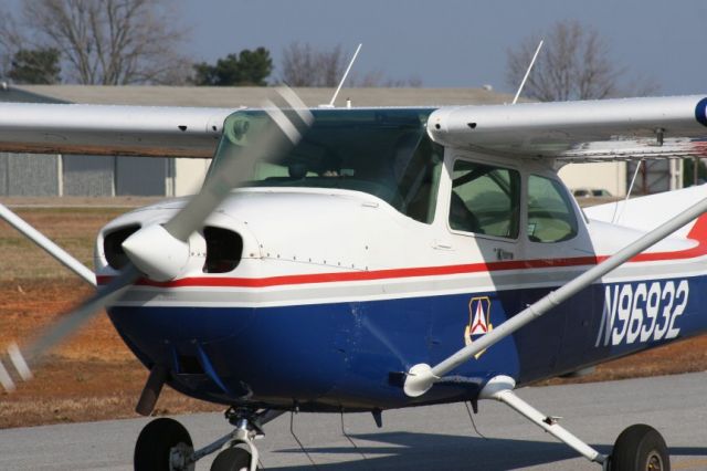 Cessna Skyhawk (N96932) - Civil Air Patrol plane at Gainesville Georgia in 2012
