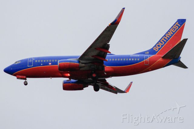 Boeing 737-700 (N749SW) - SWA3211 from Fort Lauderdale, FL.