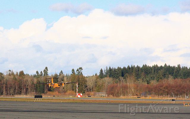11-5462 — - RCAF Search and Rescue Comox based Buffalo departing Nanaimo ( CYCD ) Jan 14th 2012