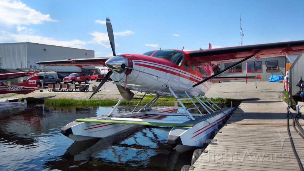 Cessna Caravan (N675HP) - Rusts Airline Services, Anchorage-Lake Hood. Cessna 208 Caravan