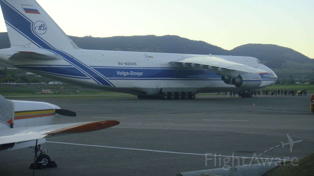 RA-82045 — - Antonov 124  Bringing Helicopters for mods at Kelowna Flightcraft