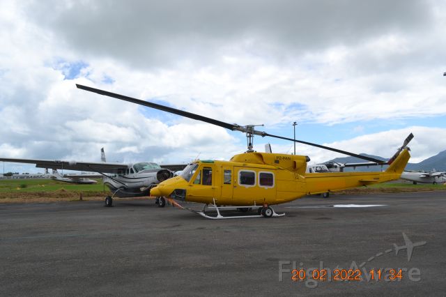 Bell VH-1 (P2-PAN) - Arrived from Papua New Guinea 17th Feb 2022. Into storage pending sale and disposal. ex Pacific Helicopters