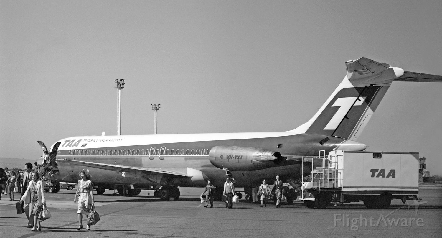 McDonnell Douglas DC-9-30 (VH-TJJ) - Adelaide, South Australia, October 12, 1981.