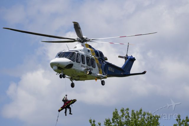 BELL-AGUSTA AB-139 (N7NJ) - Shot 5/14/21 during NJ State Police training exercise