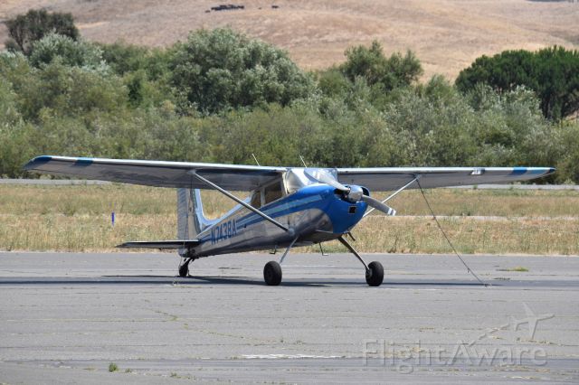 Cessna Skyhawk (N7438A) - Petaluma Municipal Airport, August 2018