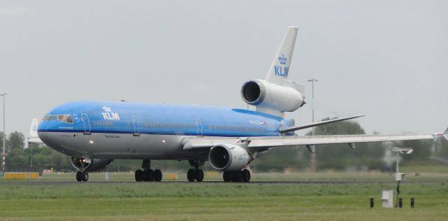 Boeing MD-11 (PH-KCD) - KLM MD-11 at Schiphol, Amsterdam.