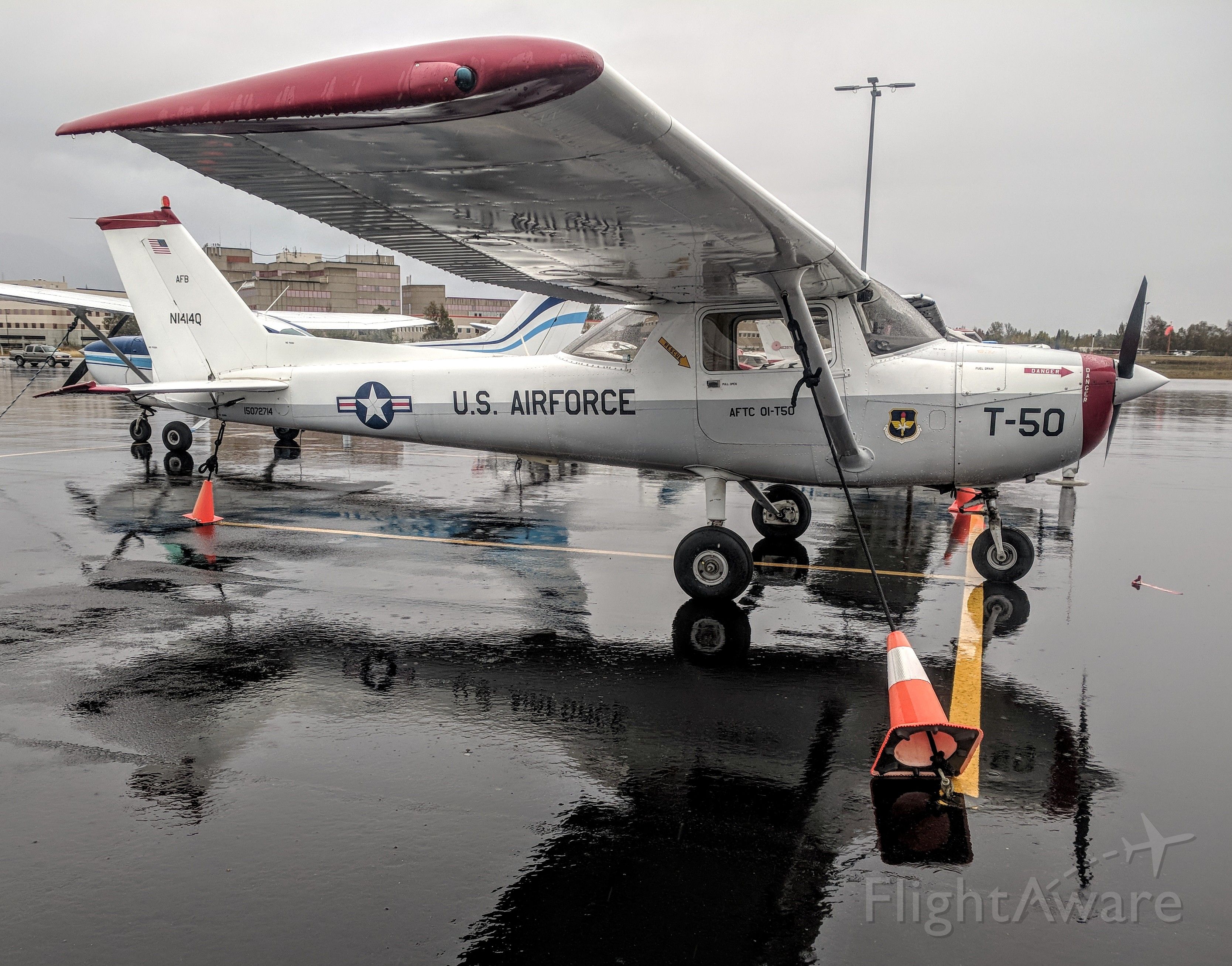 Cessna Commuter (N1414Q) - Merrill Field tie-down lot, Anchorage, AK