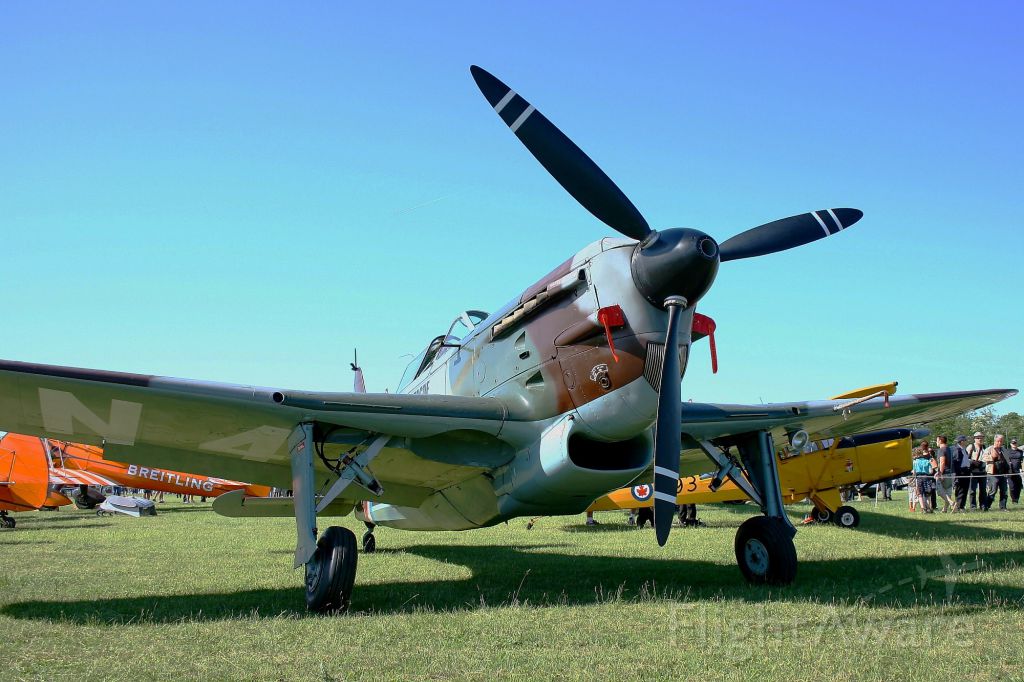 HB-RCF — - Morane Saulnier MS-412 (EKW D-3801), Swiss Historic Aircraft Collection, La Ferté-Alais Airfield (LFFQ)