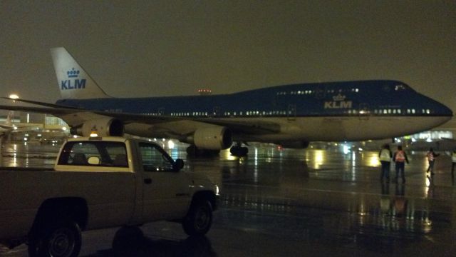 Boeing 747-400 (PH-BFG) - Departure