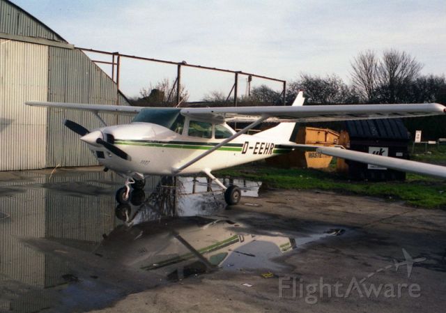 Cessna Skylane (D-EEHR) - Photo courtesy Charlie Verrall - thanks. My dad used to own this aircraft for 15 years in the 80s and 90s. It is a 1972 C182P model. At the moment registered in Denmark under OY-EHR.