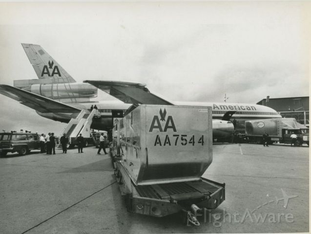 McDonnell Douglas DC-10 (N103AA) - scanned from photograph