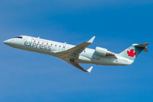Canadair Regional Jet CRJ-100 (C-FWRS) - Air Canada Express (Air Georgian) leaving CVG for YYZ.