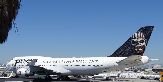Boeing 747-400 (TF-AAK) - Ed Force One at LAX