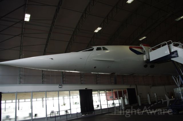 Aerospatiale Concorde (G-BOAC) - Concorde G-BOAC at Manchester