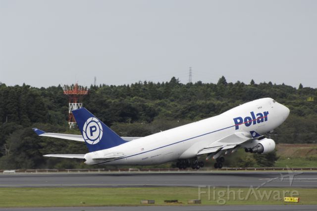 Boeing 747-400 (N450PA) - Departure at Narita Intl Airport Rwy34L on 2015/09/20