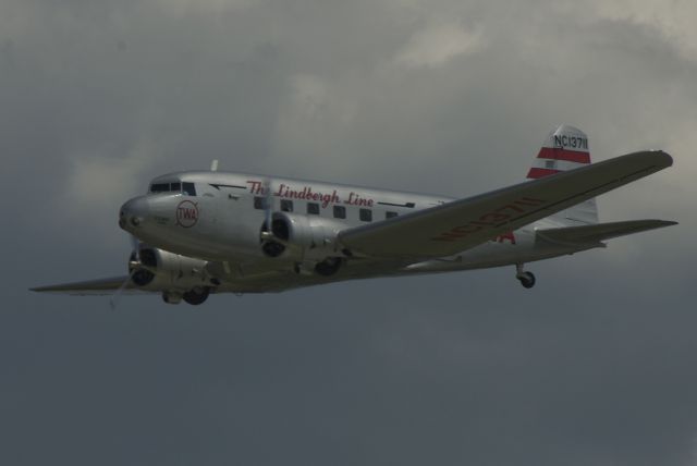 Douglas DC-2 (N1934D) - This DC2 was flying as part of a larger DC3 fly past during AirVenture 2010, Oshkosh, WI.