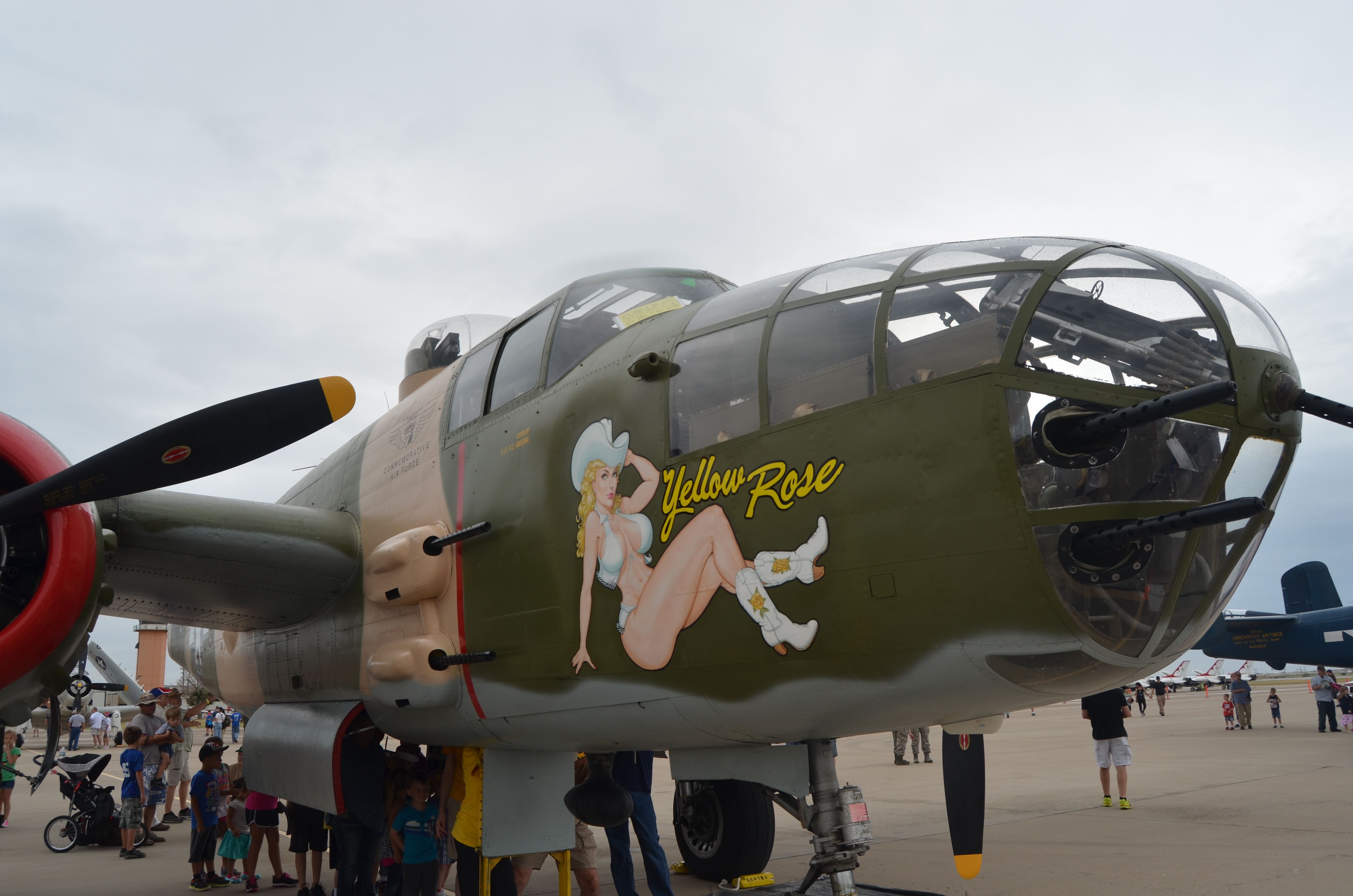 North American TB-25 Mitchell (N25YR) - Commemorative Air Force at the 2015 Airsho in Midland, TX