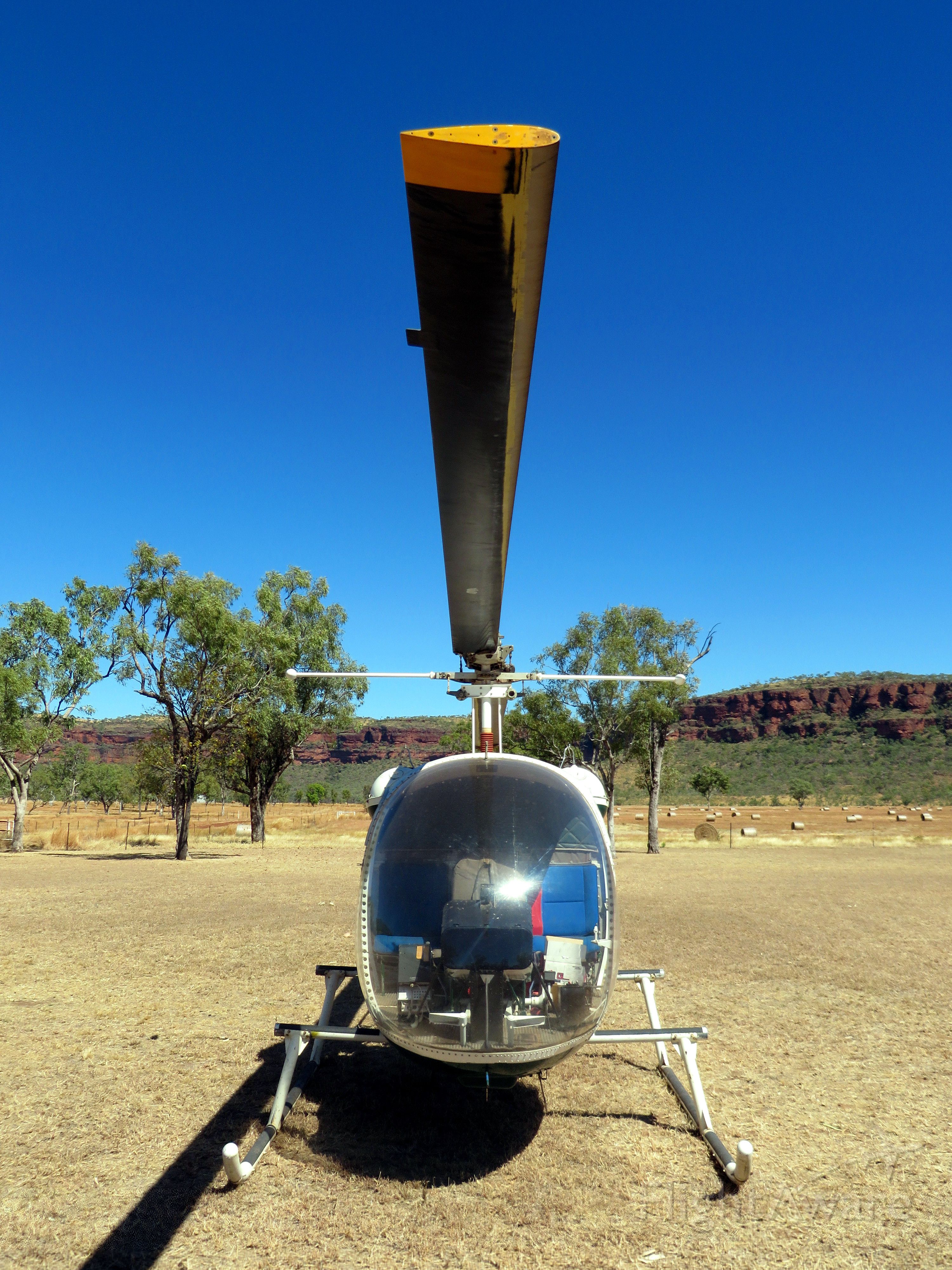 Bell UH-13H (VH-JWQ) - Victoria River Roadhouse, Northern Territory