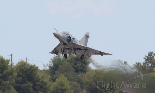 DASSAULT-BREGUET Mirage 2000 — - Hellenic Air Force Mirage 2000 taking off during Athens Flying Week 2019