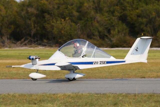 VH-ZSE — - Jet propelled Colomban Cri Cri at Serpentine Airfield in Western Australia